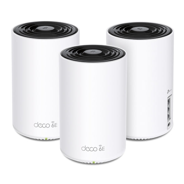 TP-LINK Deco XE75 AXE5400 Whole Home Mesh Wi-Fi 6E System 3x
