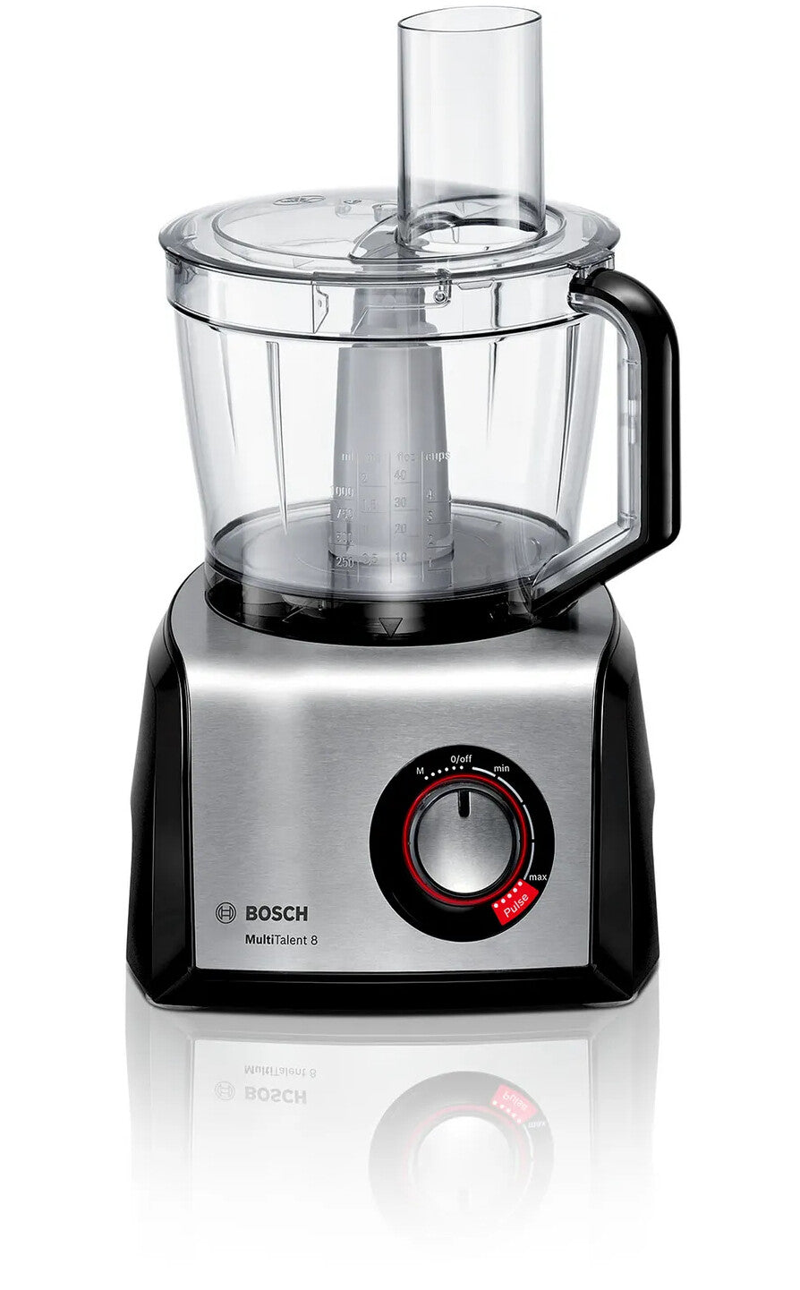 Bosch MC812M865 food processor 1250 W 3.9 L Black, Stainless steel