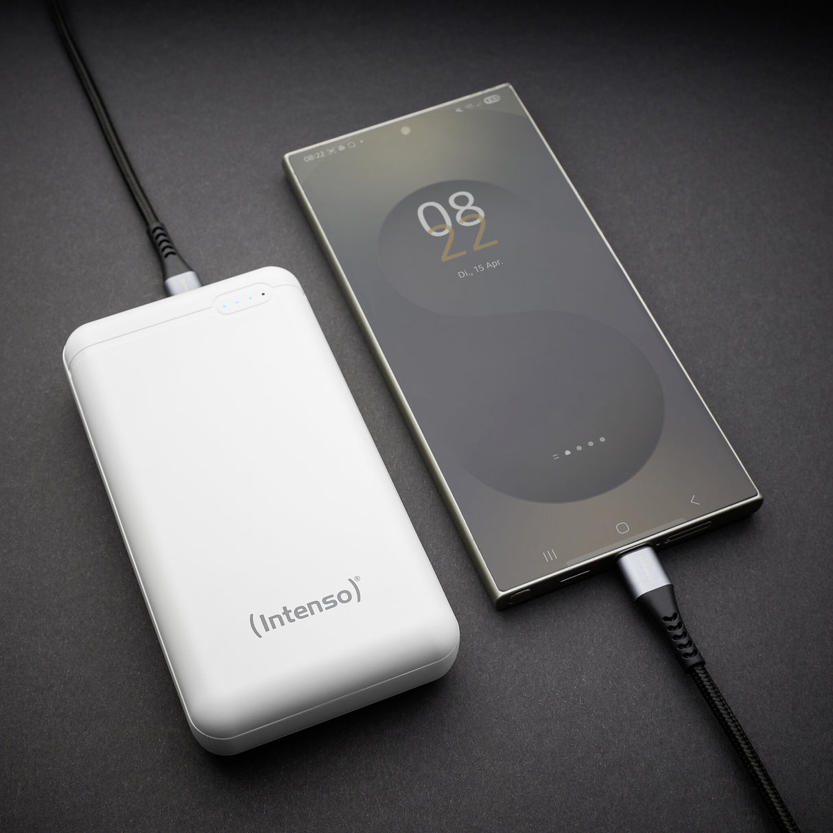 Intenso XS20000 Powerbank Zusatzakku LiPo 20000 mAh 7313552 Lithium polymer (LiPo) Hvid
