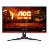 AOC G2 27G2SPAE/BK LED display 68,6 cm (27") 1920 x 1080 pixel Fuld HD Sort, Rød