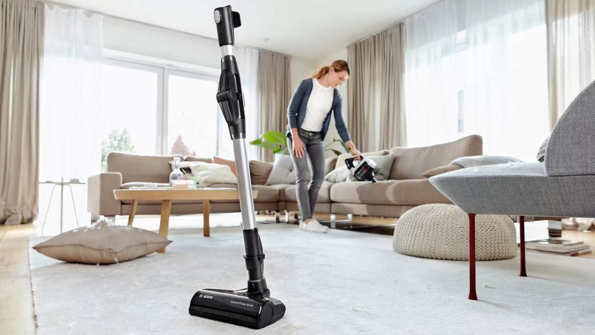 Bosch BCS711XXL stav støvsuger & elektrisk kost Stick vakuum Batteri Dry Poseløs 0,3 L Hvid 3 At