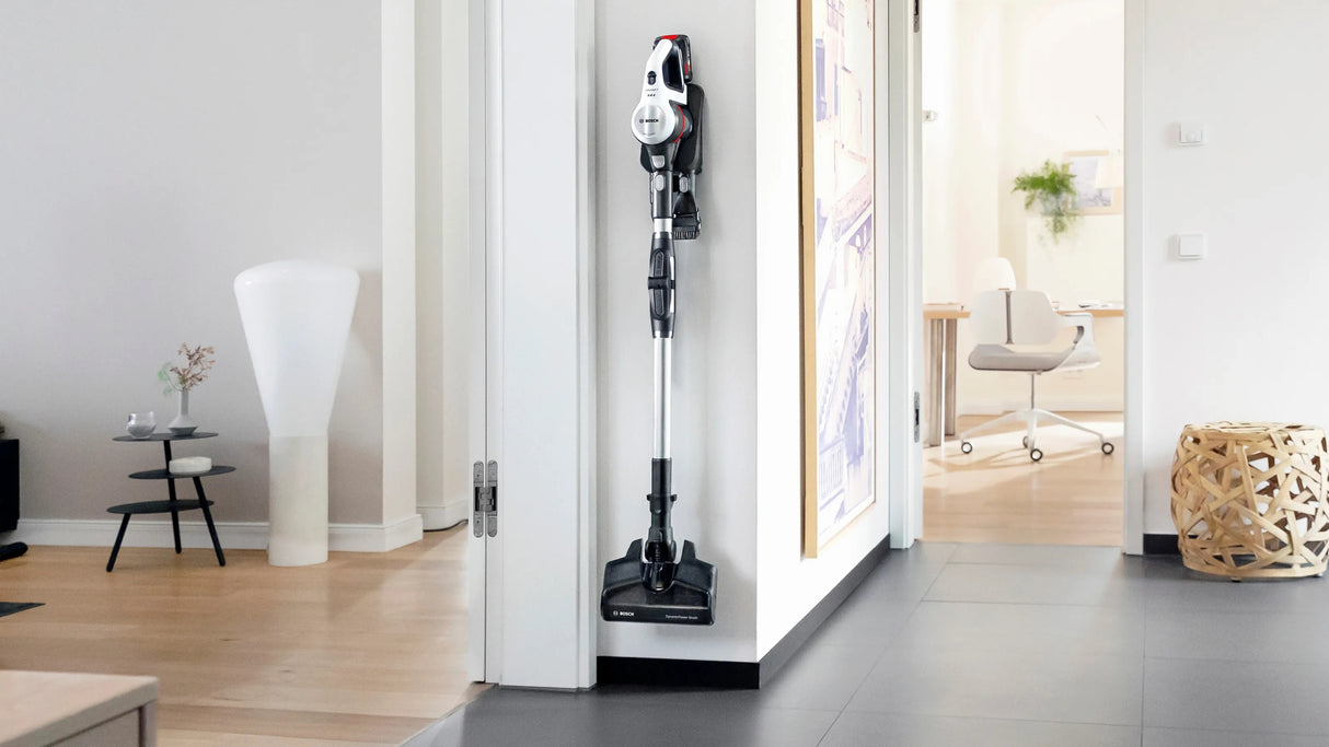 Bosch BCS711XXL stav støvsuger & elektrisk kost Stick vakuum Batteri Dry Poseløs 0,3 L Hvid 3 At