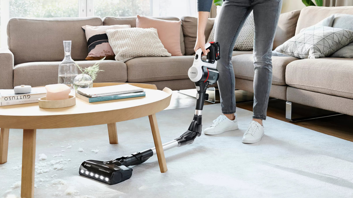 Bosch BCS711XXL stav støvsuger & elektrisk kost Stick vakuum Batteri Dry Poseløs 0,3 L Hvid 3 At
