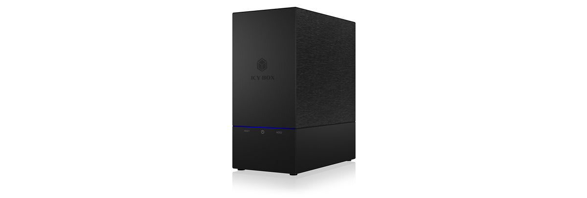 ICY BOX IB-RD3621-C31 disk array 0 TB Desktop Black