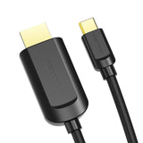 Vention CGUBH videokabel adapter 2 m USB Type-C HDMI Sort