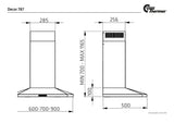 Thermex 527.41.7861.8 Decor 787 60cm hvid CVV