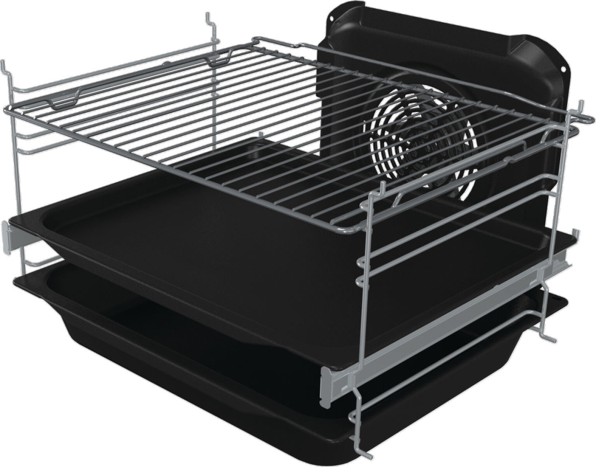 Gorenje 740742 komfur og ovn Fritstående komfur Elektrisk Zone induktionskogeplade Rustfrit stål