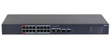 Dahua Technology CS4220-16GT-240 Administreret L2 Gigabit Ethernet (10/100/1000) Strøm over Ethernet (PoE) Sort