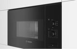 Bosch Serie 4 BFL520MB0 mikrobølgeovn Sort Solo mikroovn Indbygget 20 L 800 W