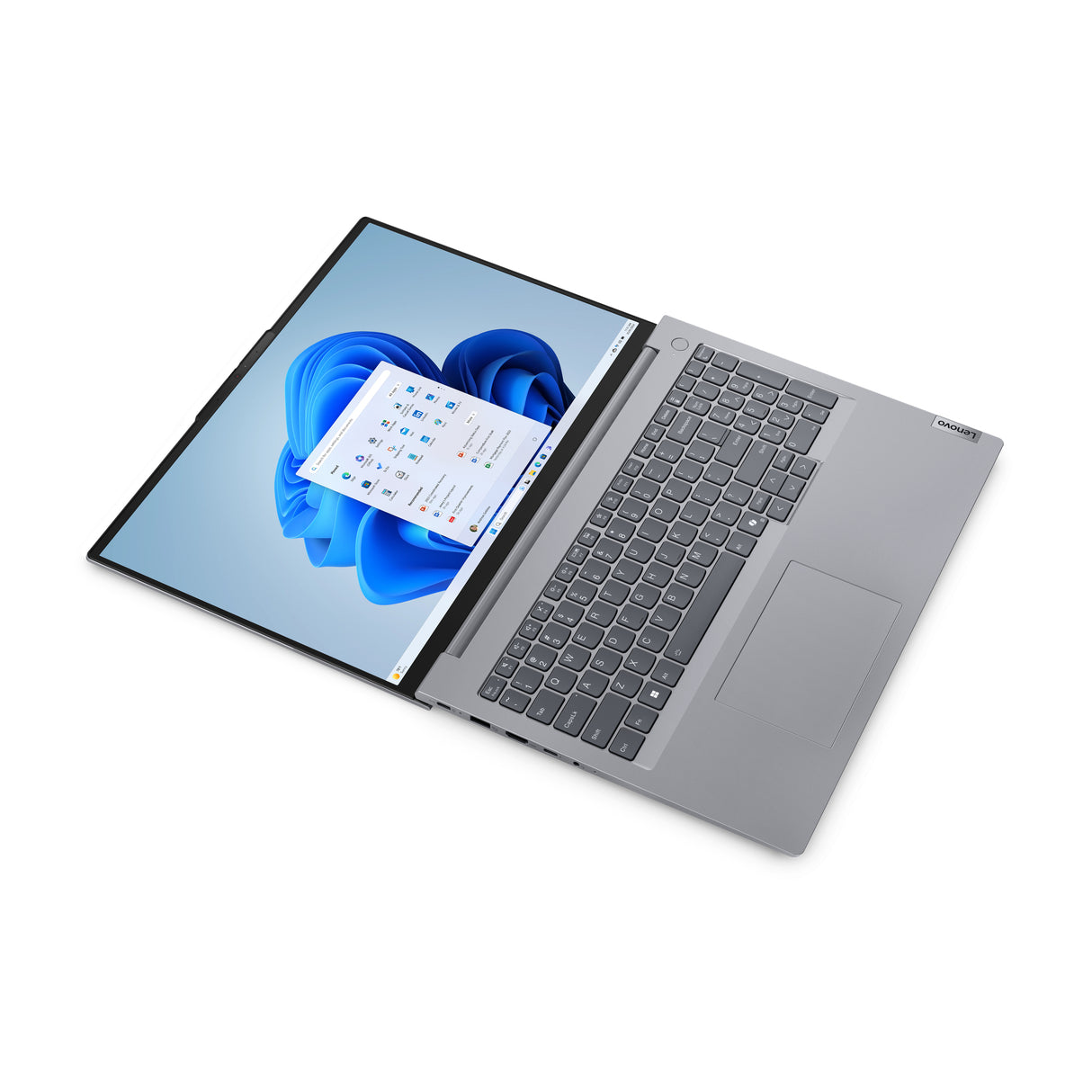Lenovo ThinkBook 16 AMD Ryzen™ 5 7535HS Laptop 40,6 cm (16") WUXGA 16 GB DDR5-SDRAM 256 GB SSD Wi-Fi 6E (802.11ax) Windows 11 Pro Nordisk Grå