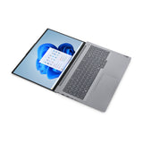 Lenovo ThinkBook 16 AMD Ryzen™ 5 7535HS Laptop 40,6 cm (16") WUXGA 16 GB DDR5-SDRAM 256 GB SSD Wi-Fi 6E (802.11ax) Windows 11 Pro Nordisk Grå