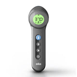 Braun BNT 400 BK Termometer med fjernregistrering Grå Pande Knapper