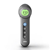 Braun BNT 400 BK Termometer med fjernregistrering Grå Pande Knapper