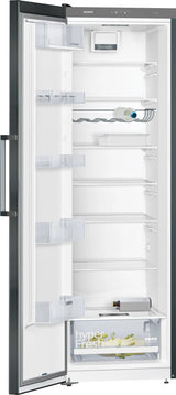 Siemens iQ300 KS36VGXDP køleskab Fritstående 346 L Sort