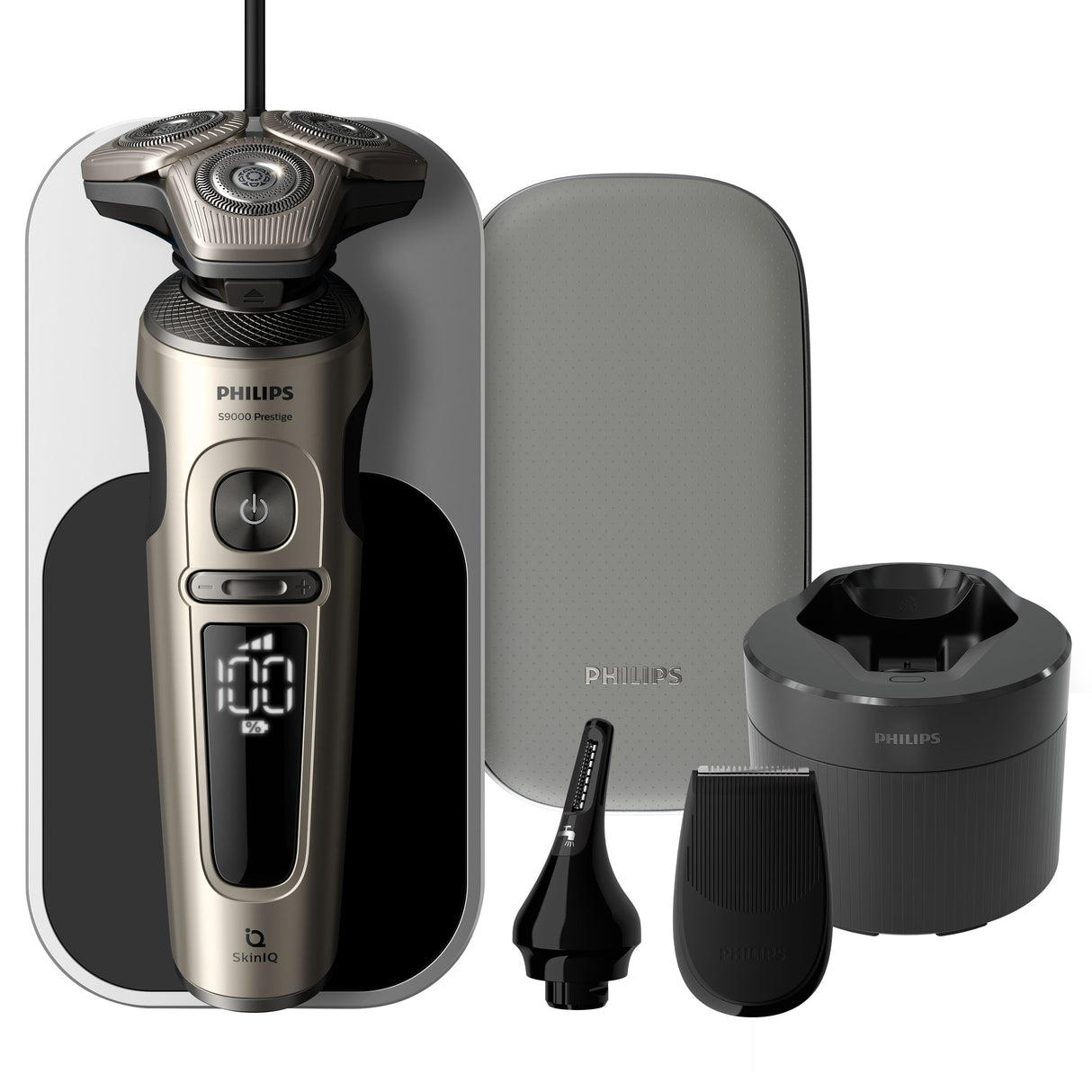 Philips Shaver S9000 Prestige SP9883/36 El-shaver våd/tør, 9000-serien
