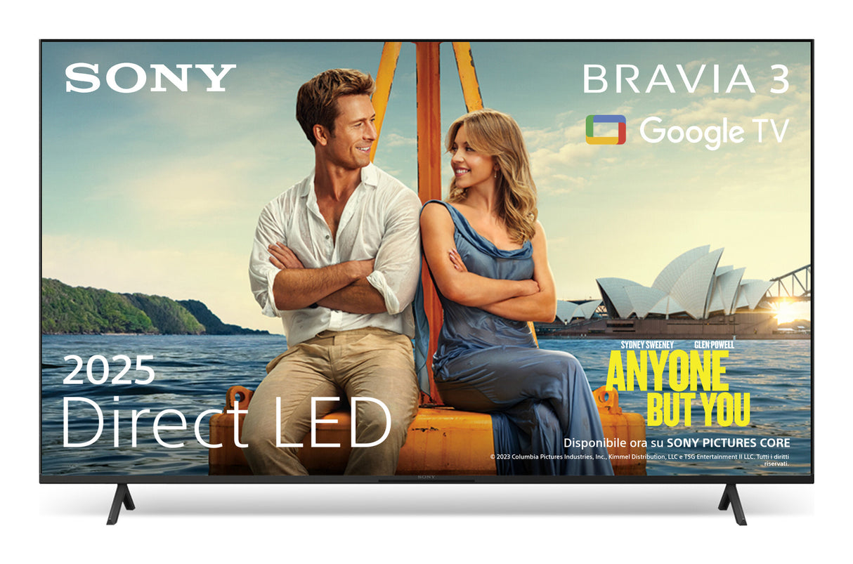 Sony K-55S3 138,7 cm (54.6") 4K Ultra HD Smart TV Wi-Fi Sort