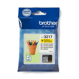Brother LC3217Y blækpatron 1 stk Original Gul
