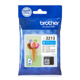 Brother LC3213C blækpatron 1 stk Original Blå