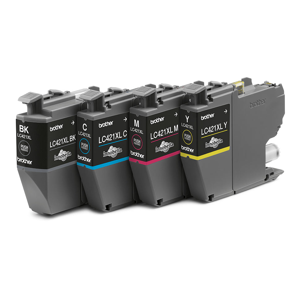 Brother LC421XLVALDR blækpatron 4 stk Original Sort, Blå, Magenta, Gul