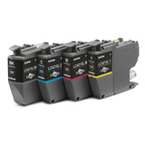 Brother LC421XLVALDR blækpatron 4 stk Original Sort, Blå, Magenta, Gul