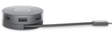 DELL DA305 Ledningsført USB 3.2 Gen 2 (3.1 Gen 2) Type-C Sølv