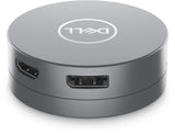 DELL DA305 Ledningsført USB 3.2 Gen 2 (3.1 Gen 2) Type-C Sølv