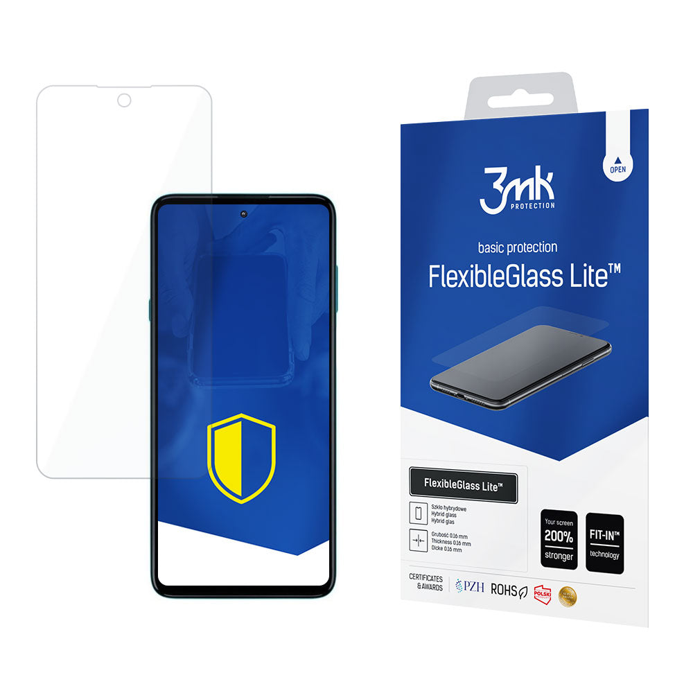 Motorola Edge 20 Lite - 3mk FlexibleGlass LiteTM