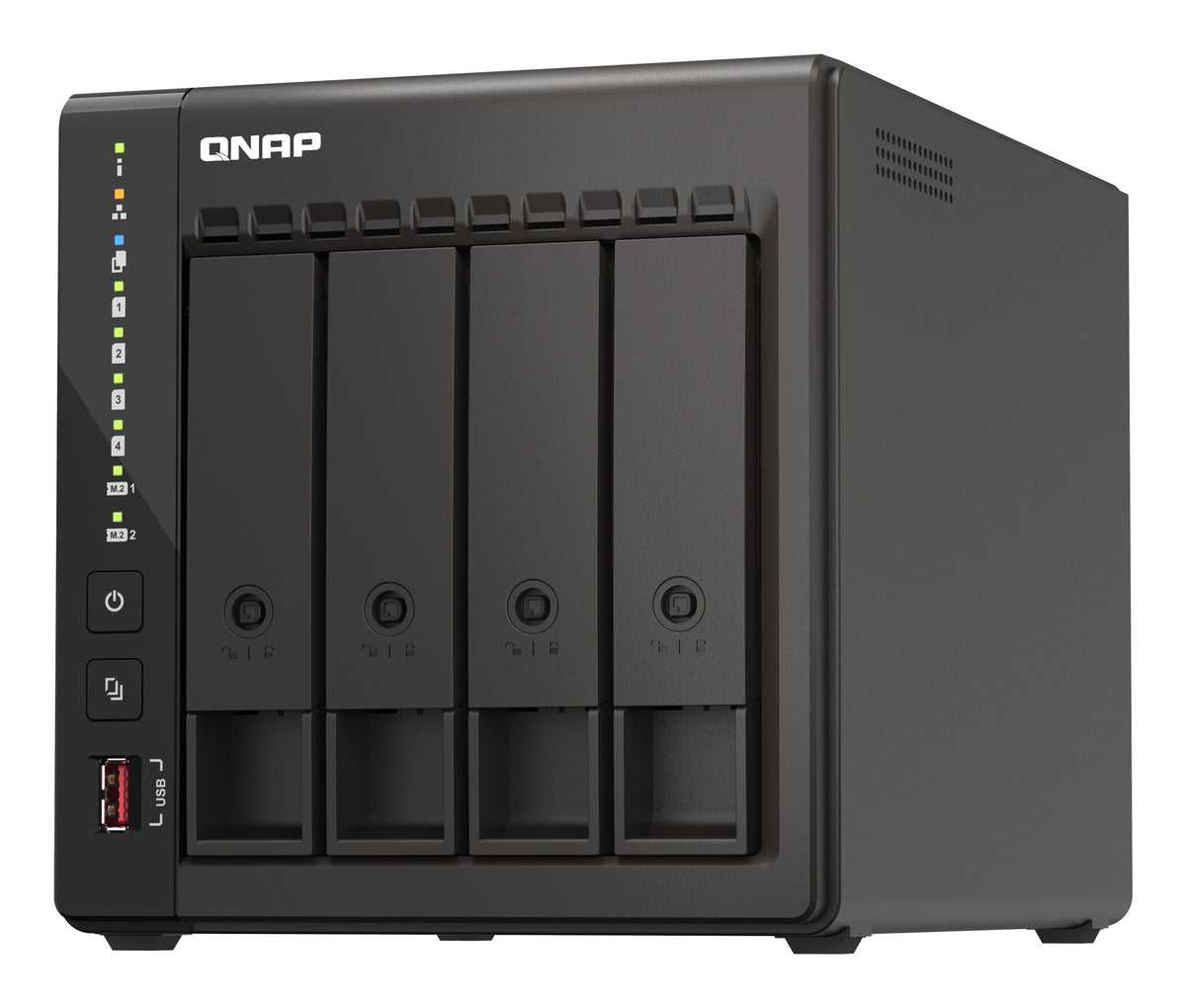 QNAP TS-453E NAS Tower Intel(R) Celeron(R) J6412 8 GB 0 TB QNAP QTS Black