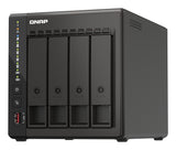 QNAP TS-453E NAS Tower Intel(R) Celeron(R) J6412 8 GB 0 TB QNAP QTS Black