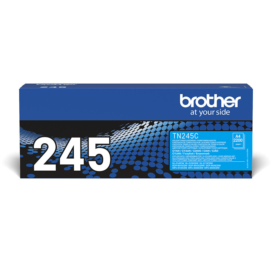 Brother TN-245C tonerpatron 1 stk Original Blå