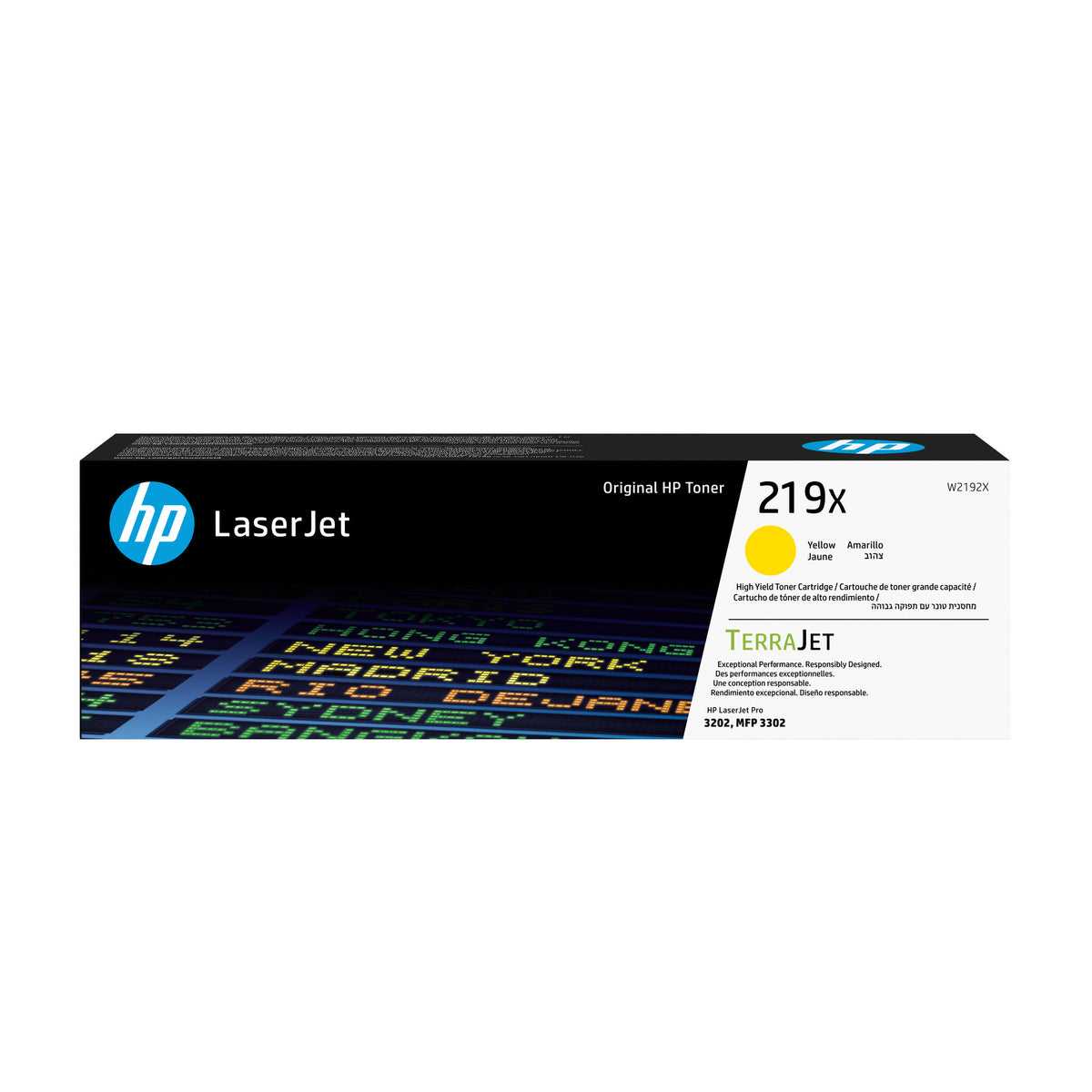 HP 219X Gul 2500 sider Toner