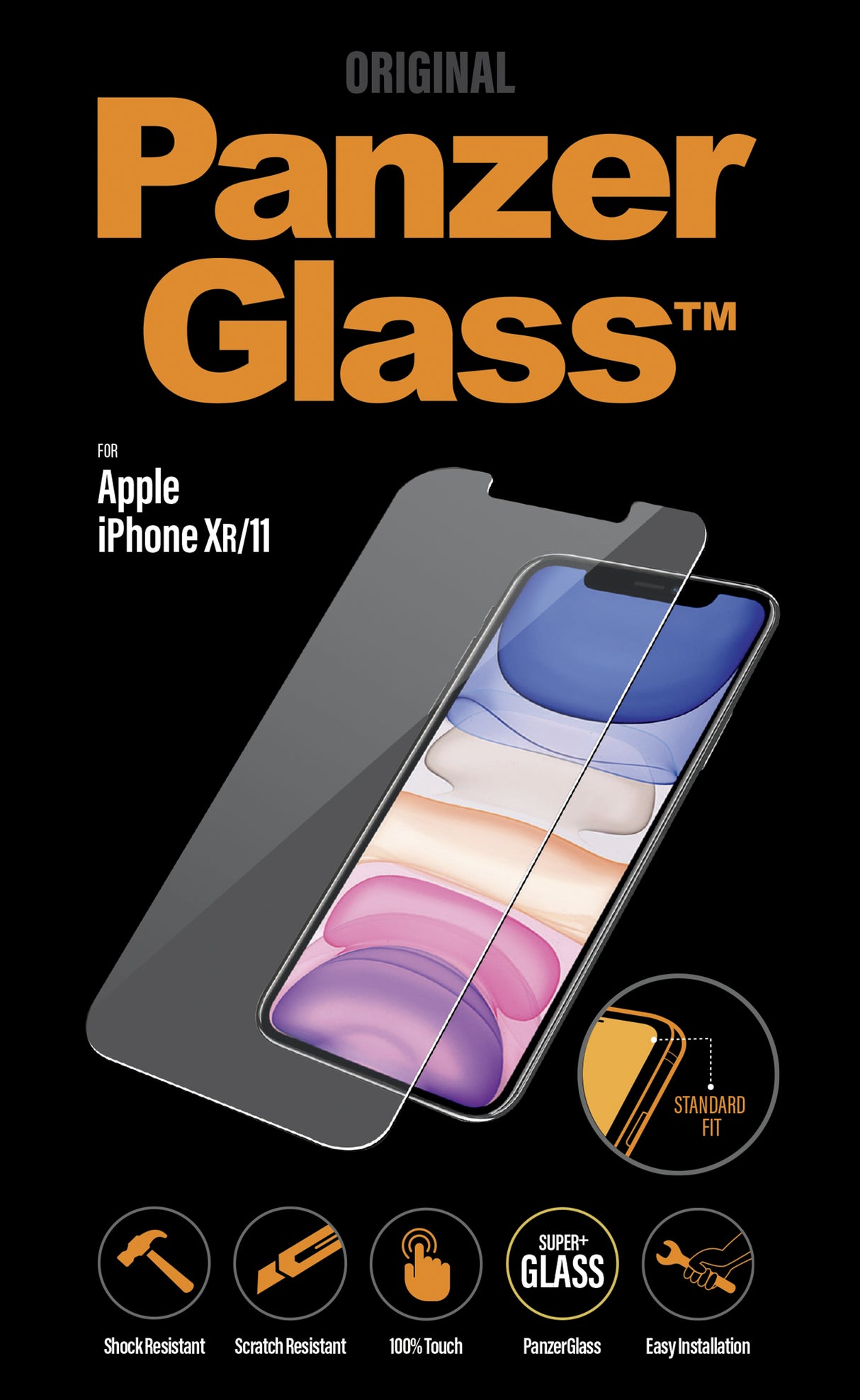 PanzerGlass Screen Protector Apple iPhone 11/XR - Standard Fit