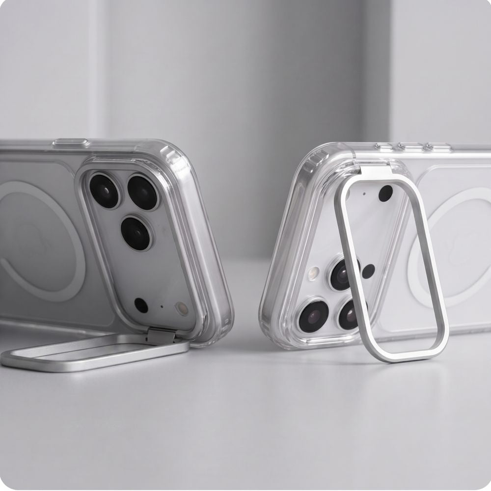 Tech Protect Magstand Magsafe Cc Iphone 17 Pro Max / 18 Pro Max Clear