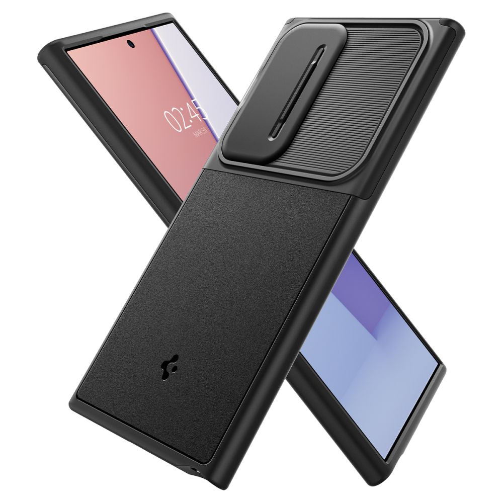 Spigen Optik Armor Galaxy S24 Ultra Sort