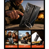 Supcase Ub Grip Mag Magsafe 2 Sæt Galaxy Z Fold 8 Ultra Sort