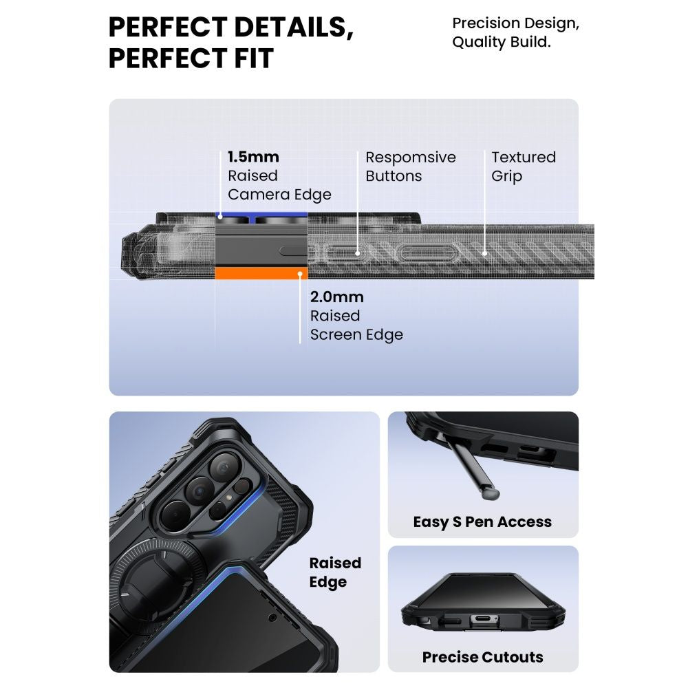 Supcase Iblsn Armorbox Clip Mag Magsafe Galaxy S26 Ultra Sort