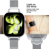 Spigen Wbm4 Remmen Til Apple Watch 8 / 9 / 10 / 11 / 12 / Se (40 / 41 / 42 Mm) Sølv