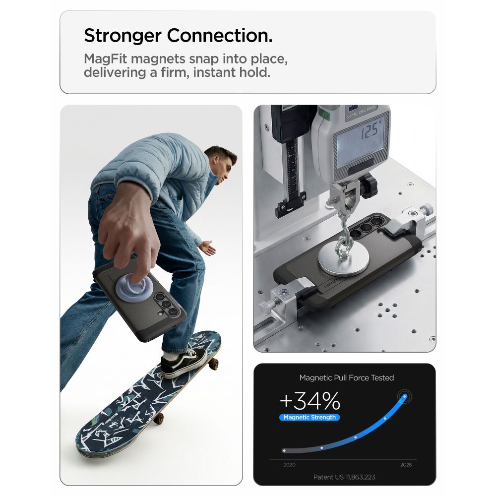 Spigen Tough Armor Magasafe Galaxy S26 Gunmetal
