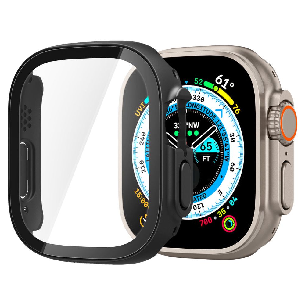 Spigen Thin Fit 360 Apple Watch Ultra 1 / 2 / 3 / 4 (49 Mm) Sort