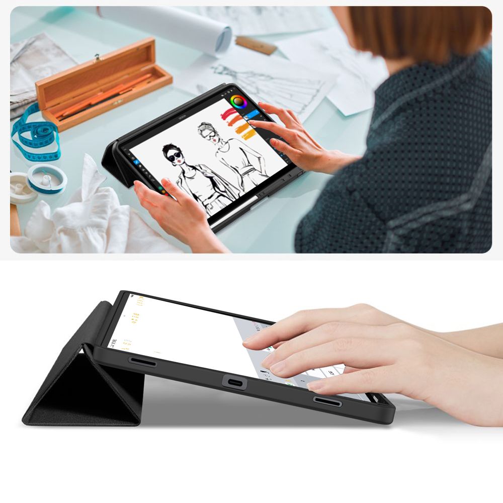Tech Protect Sc Pen Til Galaxy Tab S8 Ultra / S9 Ultra / S10 Ultra / S11 Ultra / S12 Ultra 14.6 Sort
