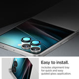 Kamera Beskyttelse Spigen Optik Pro Hd Glas.Tr ”Ez Fit” Camera Protector 2 Pack Galaxy Z Flip 7/8 Sort