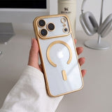 Tech Protect Magflex Magsafe Iphone 17 Pro / 18 Pro Shiny Gold