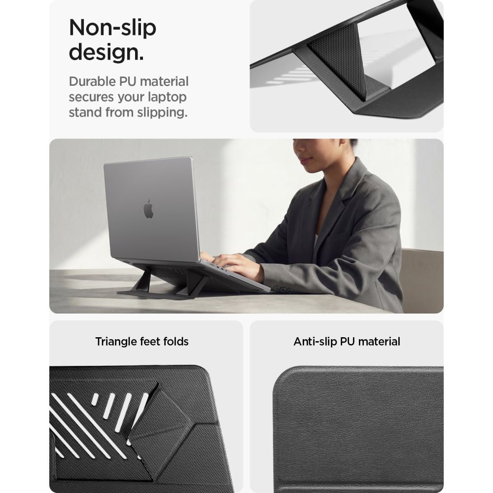 Spigen Ld201 S6 Slimfold Bærbar Stand, Grå