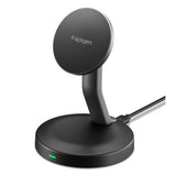 Spigen Ef151 Ms Essential Magnetisk Magsafe Trådløs Opladder 15 W Sort