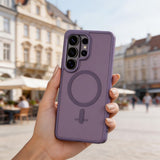 Tech Protect Magmat Magsafe Galaxy S26 Ultra Mat Kobaltviolet