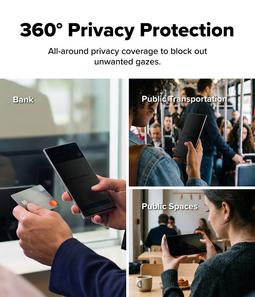 Privacyglas Ringke Cover Display Easy Slide 360 2 Pack Galaxy Z Fold 8 Ultra Privacy