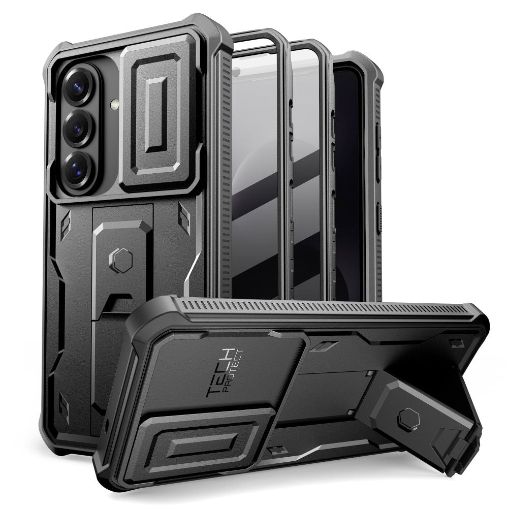 Tech Protect Kevlar Cam+ 2 Sæt Galaxy S26 Sort