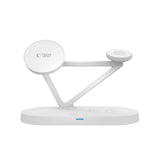 Tech Protect Qi15 W A41 3 I 1 Magnetisk Magsafe Trådløs Oplader Hvid