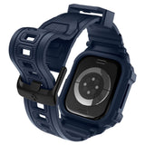 Spigen Rugged Armor ”Pro” V2 Apple Watch 10/11 (42 Mm) Marineblå