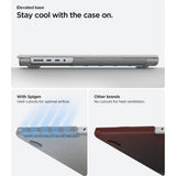 Spigen Urban Fit Macbook Pro 14 M1 M5 / M5 Pro / M5 Pro Max 2021 2026 Lynggrå